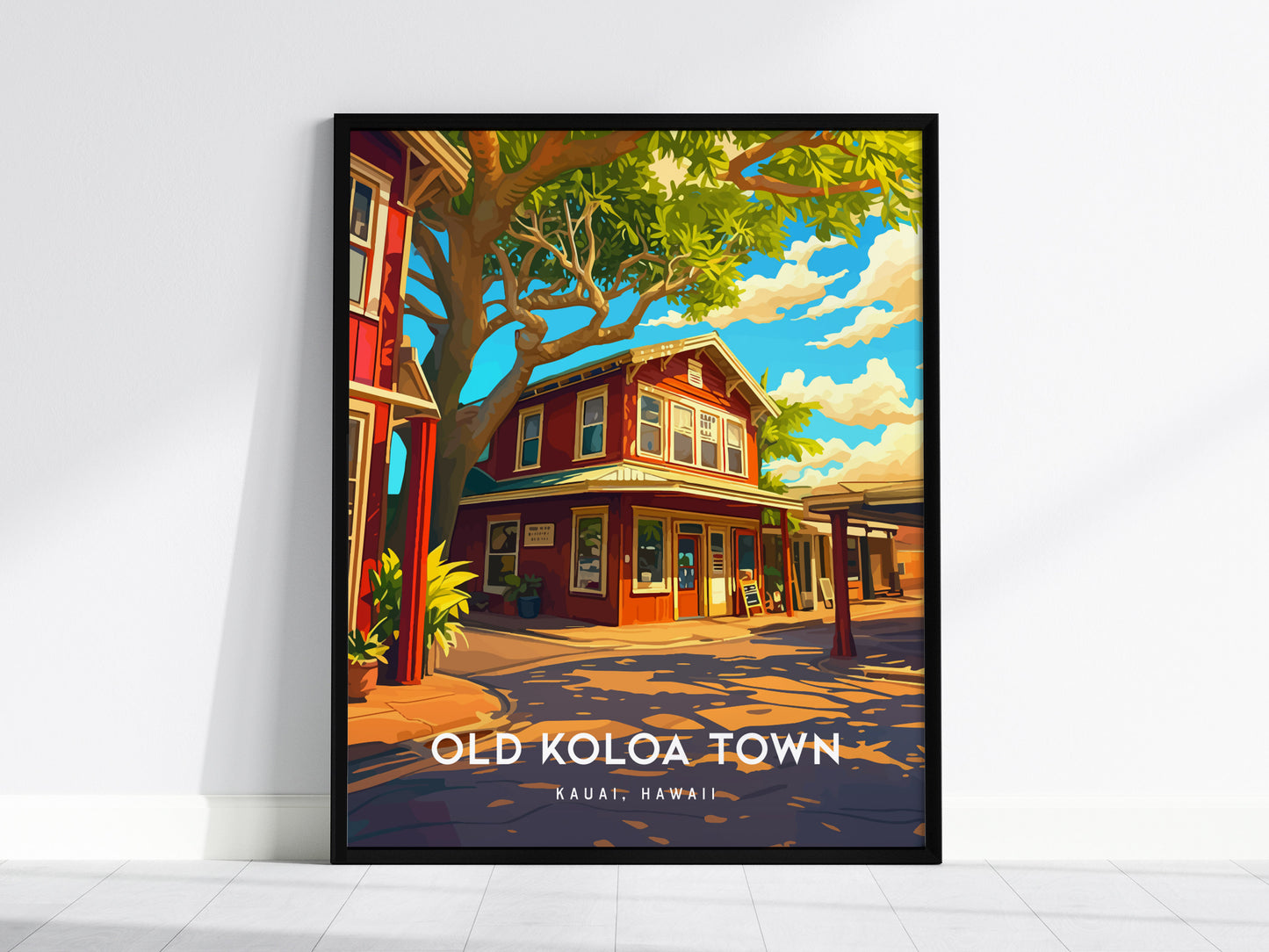 オールド・コロア・タウン、カウアイ島、ハワイ