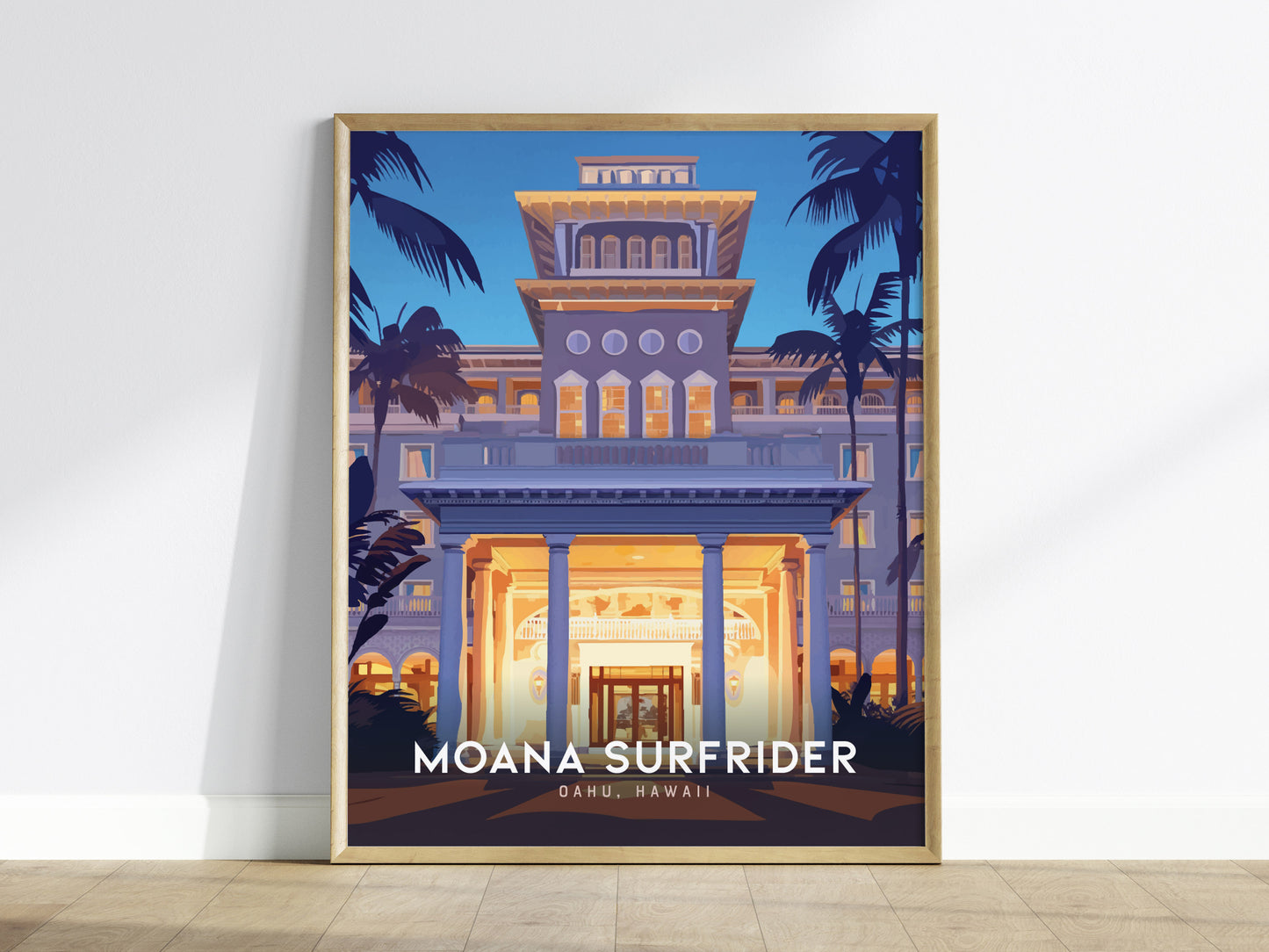 Moana Surfrider Hotel, Oahu, Hawái
