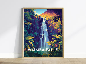 Waimea Falls, Oahu, Hawaii