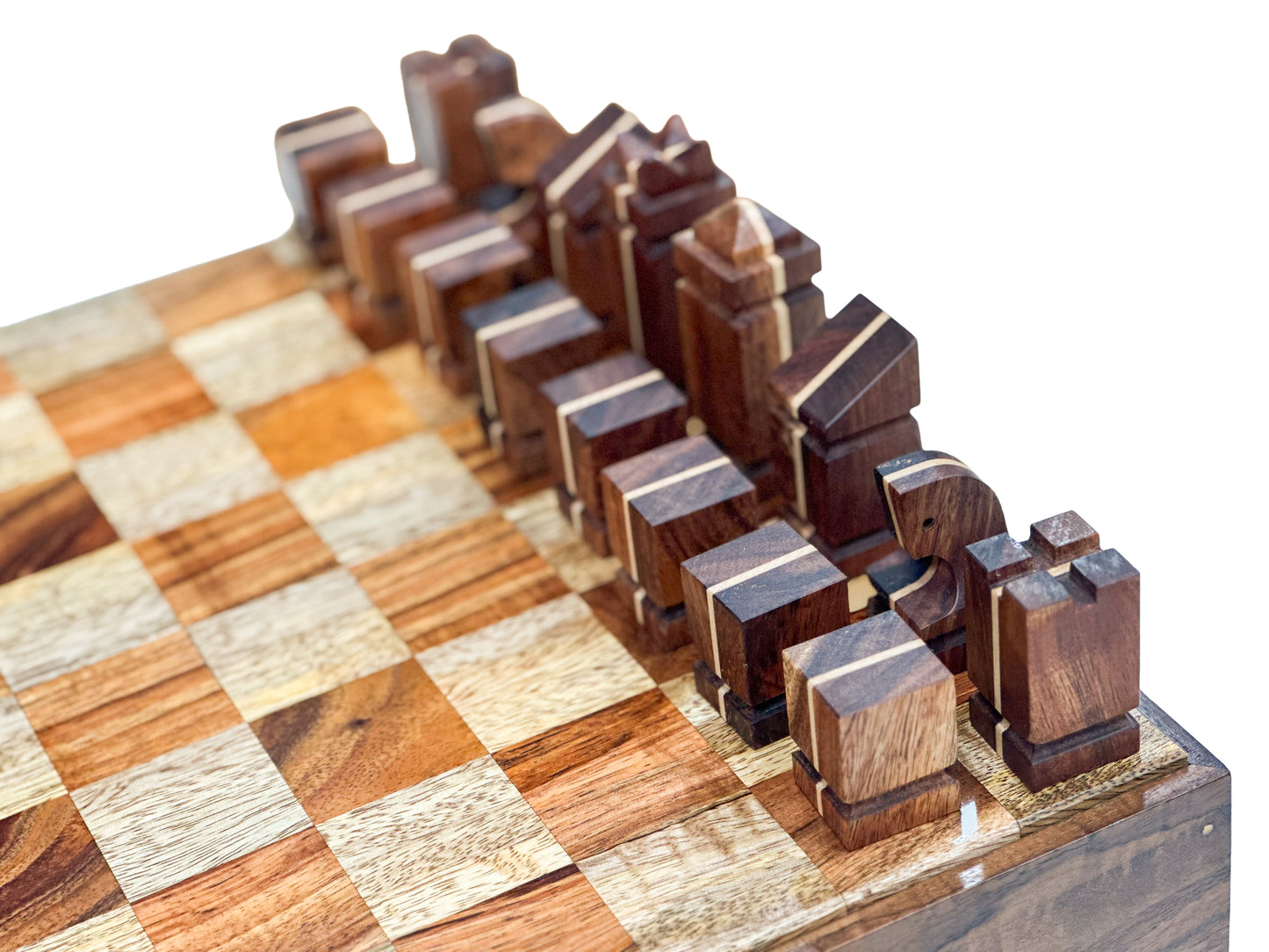 Kinsey Koa/Mango Chess set