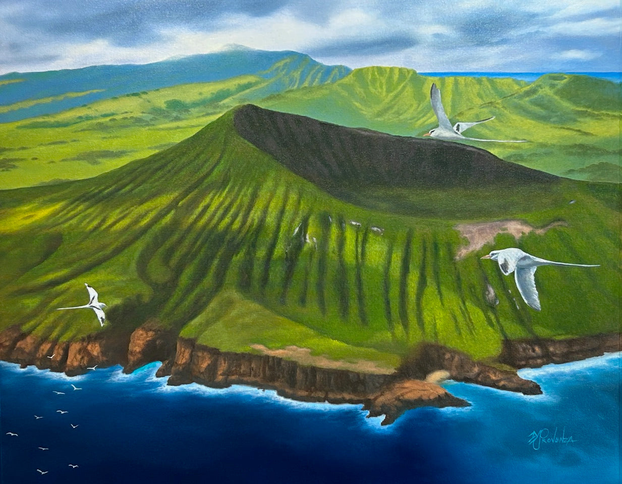 Original Painting: Free Flying by Michael Provenza