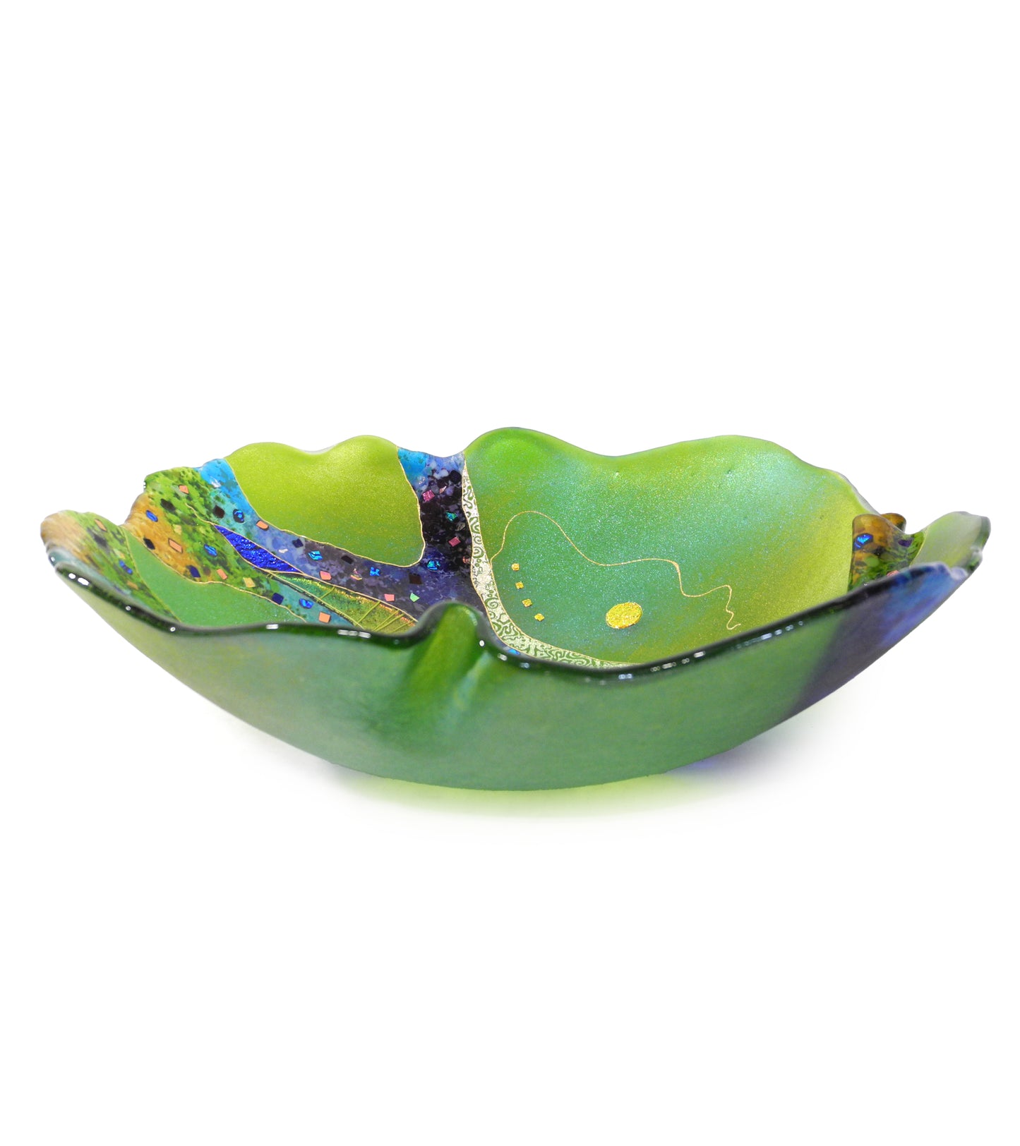 Crazy Flower Bowl - Green (Copy)