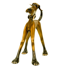 Escultura de bronce "Mini Stretched" de Marty Goldstein