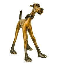 Escultura de bronce "Mini Stretched" de Marty Goldstein