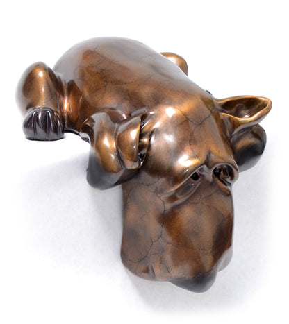 Bronze Sculpture "Mrs. Beasley" by Marty Goldstein
