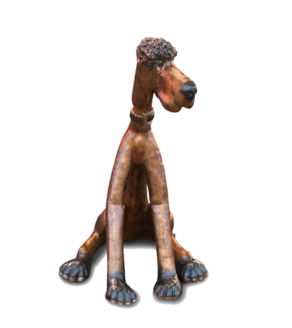 Bronze Sculpture "Penrod" by Marty Goldstein