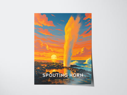 Spouting Horn, Kauai, Hawaii