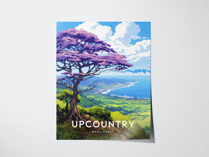 Upcountry Jacaranda, Maui, Hawaii