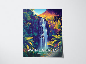 Waimea Falls, Oahu, Hawaii