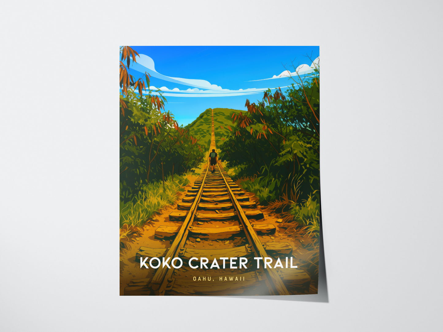 Koko Crater Trail, Oahu, Hawaii