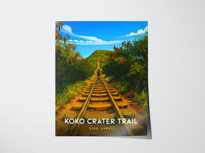 Koko Crater Trail, Oahu, Hawaii