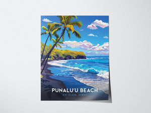 Punalu'u Beach, Big Island Hawaii