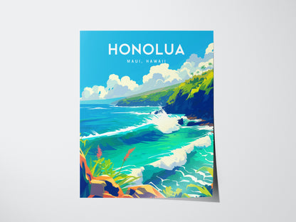 ホノルア、マウイ島、ハワイ