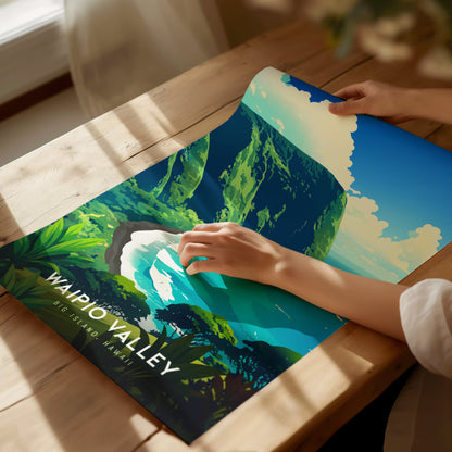 ワイピオ渓谷、ハワイ島