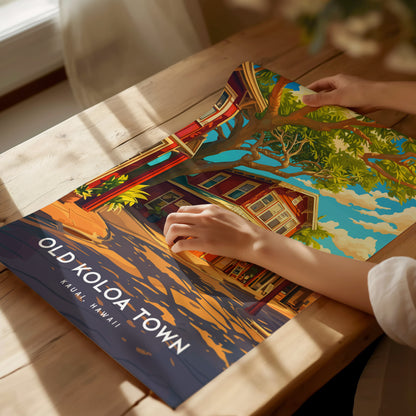 オールド・コロア・タウン、カウアイ島、ハワイ