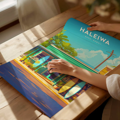 ハワイ、オアフ島、ハレイワ