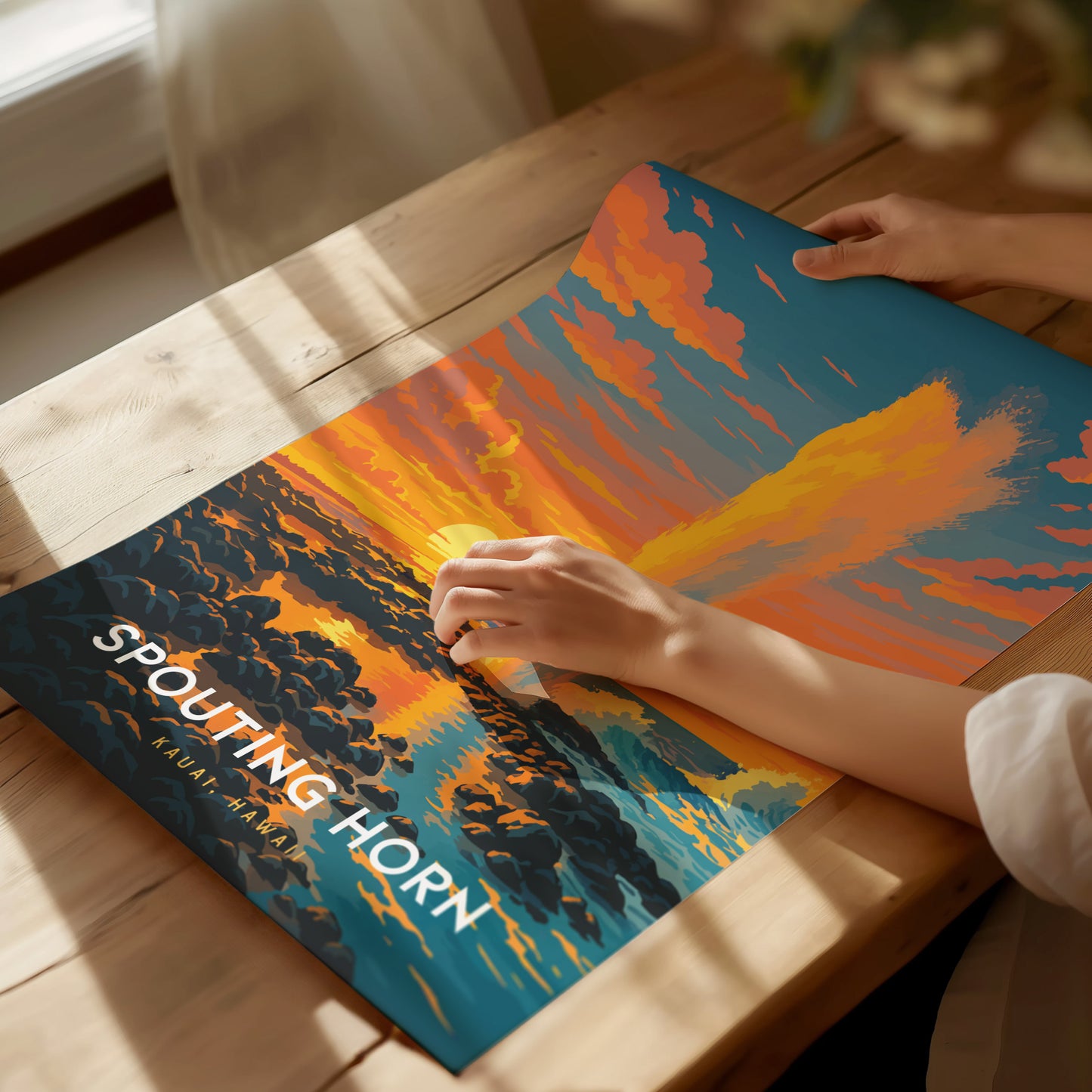 Spouting Horn, Kauai, Hawaii