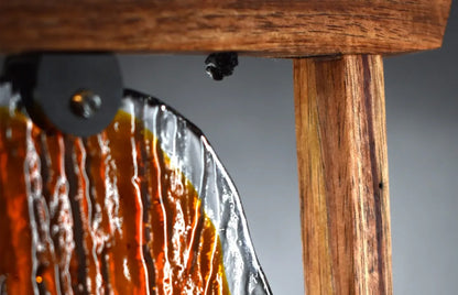 Glass Tattoo Art "Moʻo (Gecko)" by Roger Pawley