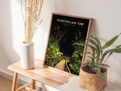 サーストン溶岩洞窟、ハワイ島