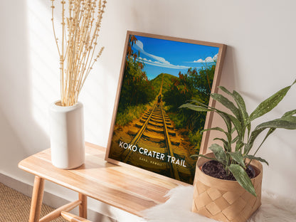 Koko Crater Trail, Oahu, Hawaii