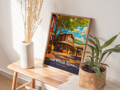 オールド・コロア・タウン、カウアイ島、ハワイ