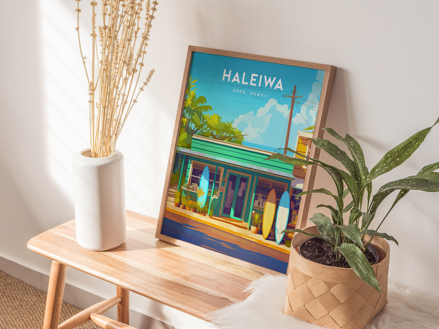 ハワイ、オアフ島、ハレイワ