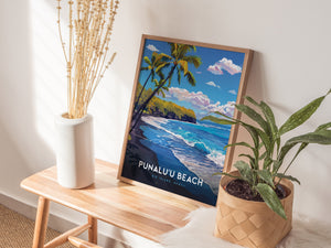 Punalu'u Beach, Big Island Hawaii