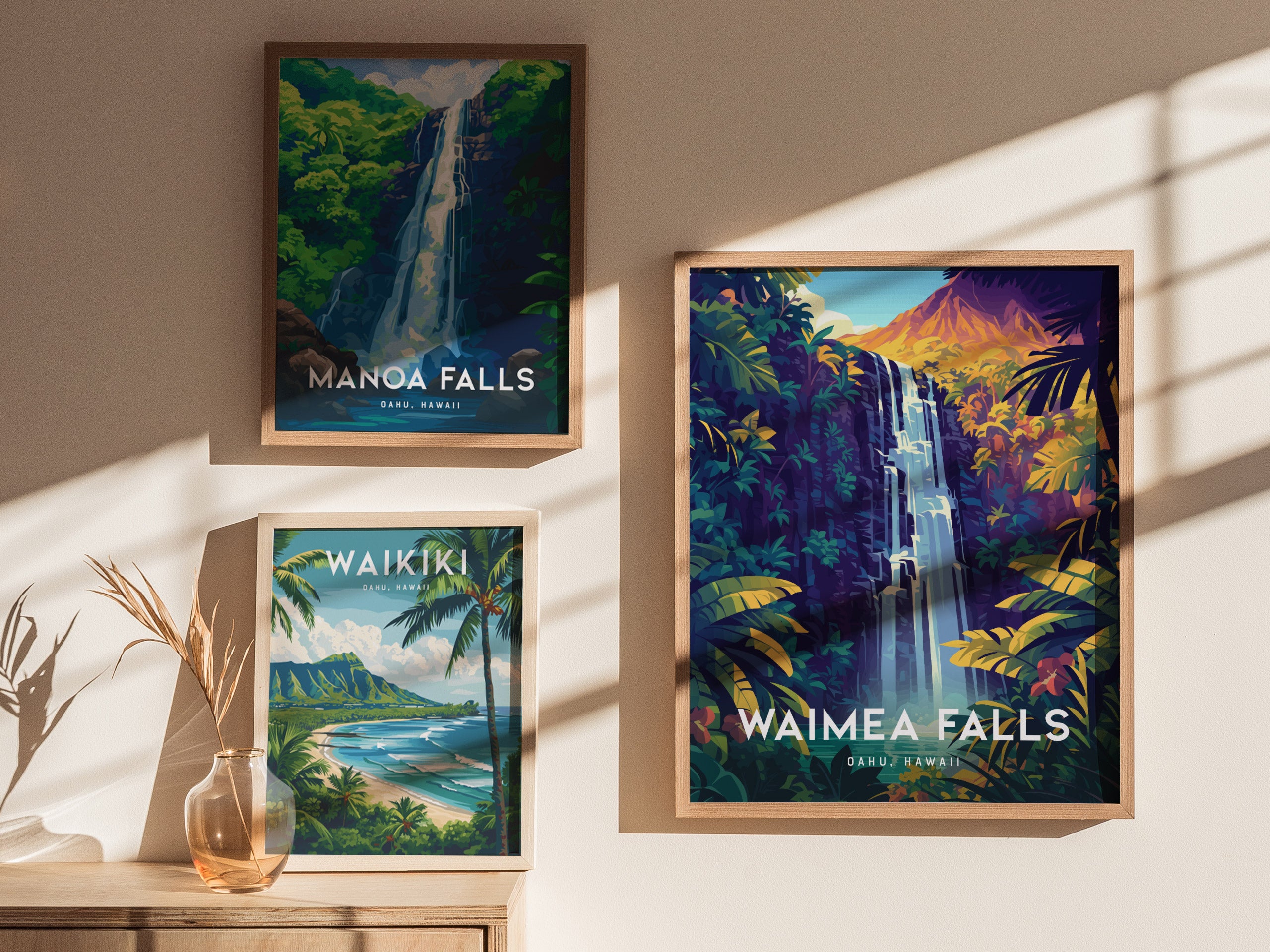 Waimea Falls, Oahu, Hawaii – Martin & MacArthur
