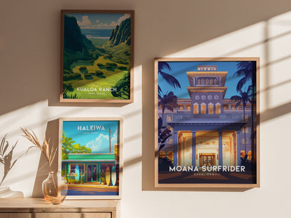 Moana Surfrider Hotel, Oahu, Hawái
