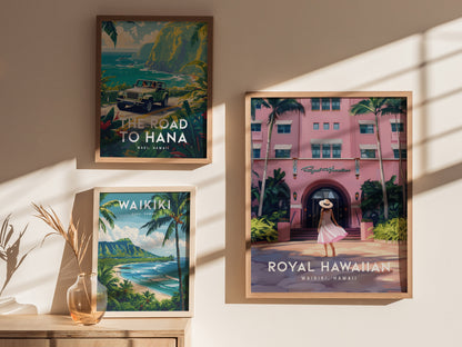 Royal Hawaiian Hotel, Oahu, Hawaii