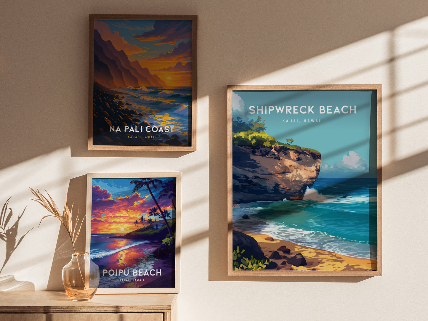 シップレックビーチ、カウアイ島、ハワイ