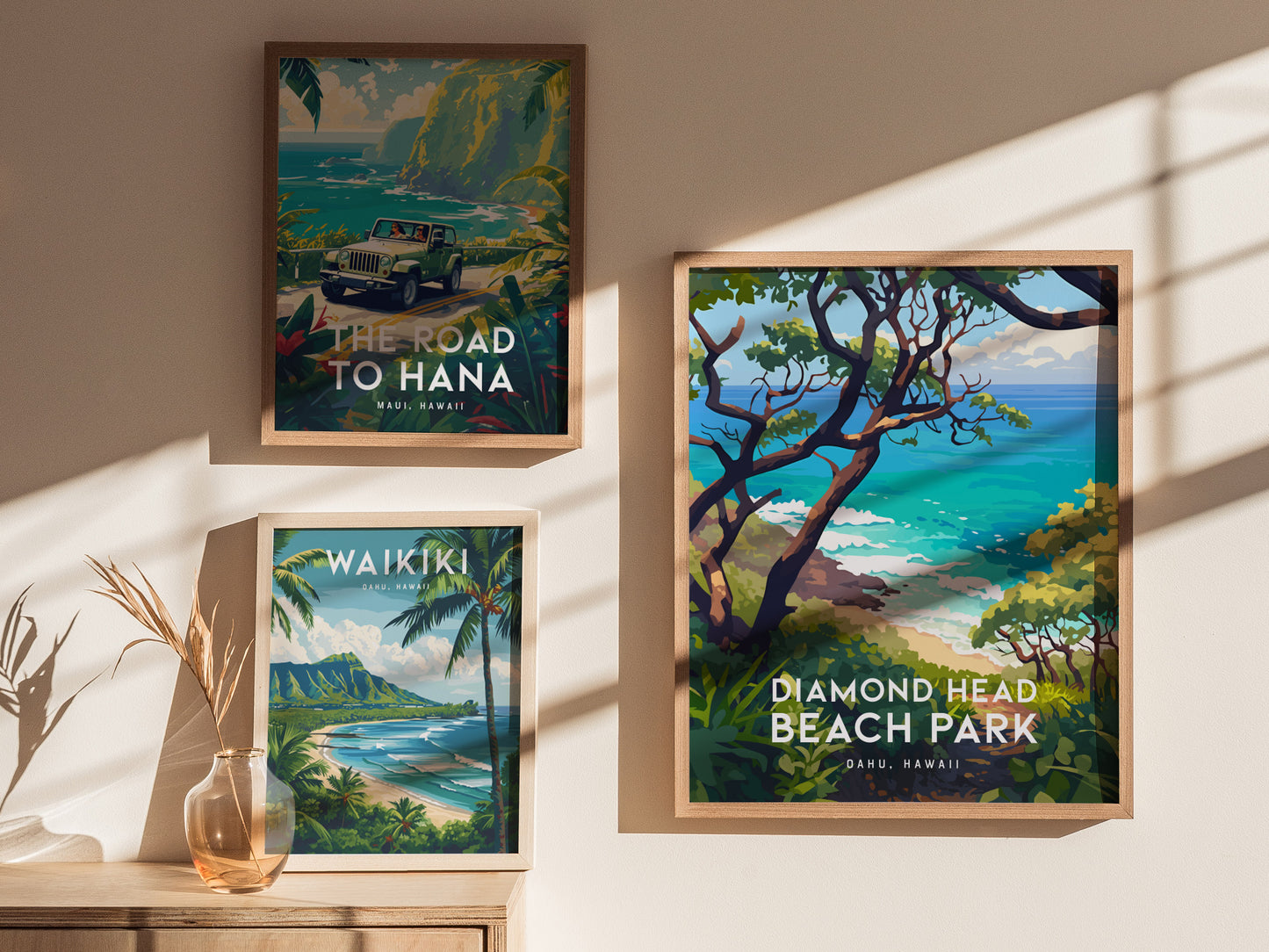 ハワイ、オアフ島、ダイヤモンドヘッドビーチパーク