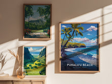 Punalu'u Beach, Big Island Hawaii