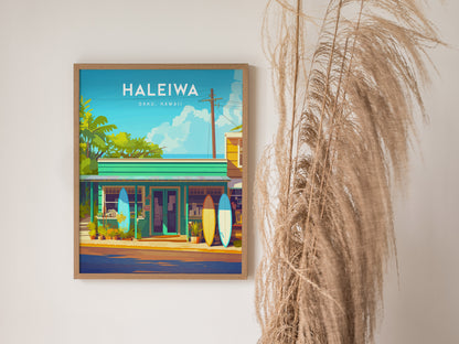 ハワイ、オアフ島、ハレイワ