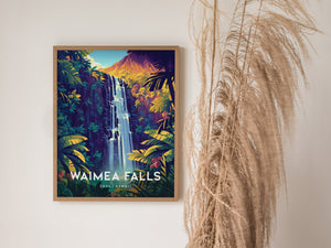 Waimea Falls, Oahu, Hawaii