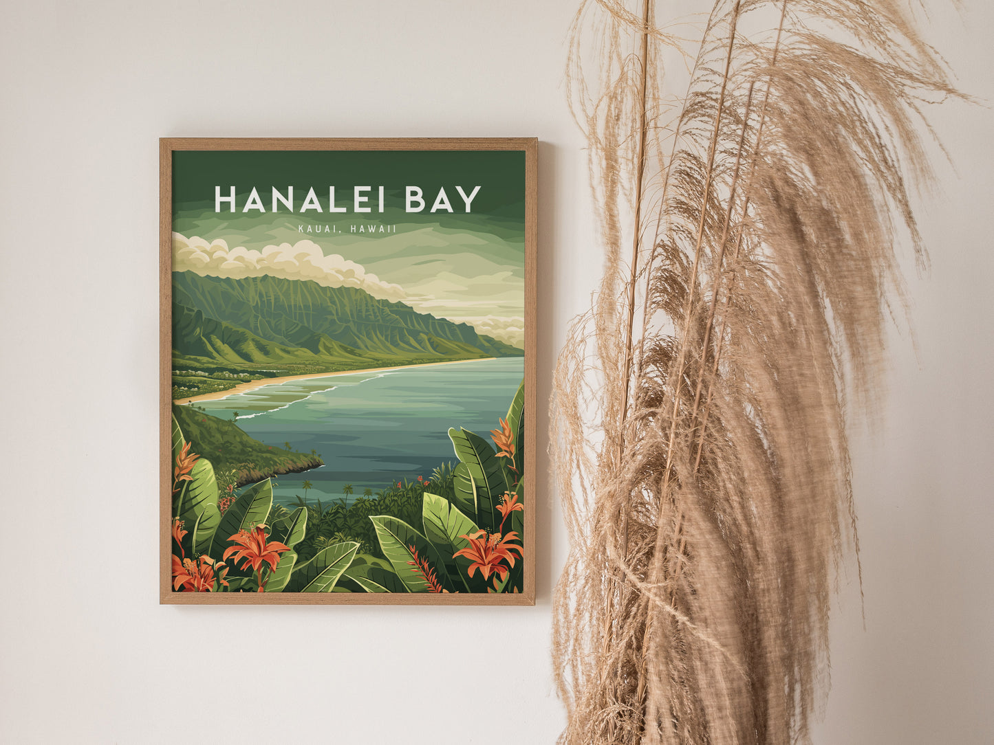 ハワイ、カウアイ島、ハナレイ湾