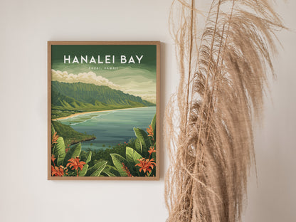 ハワイ、カウアイ島、ハナレイ湾