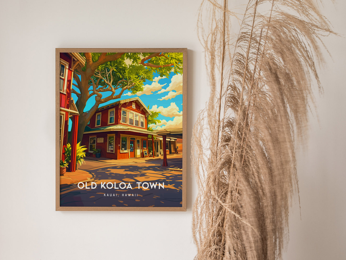 オールド・コロア・タウン、カウアイ島、ハワイ