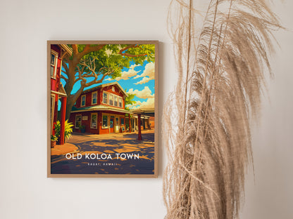 オールド・コロア・タウン、カウアイ島、ハワイ