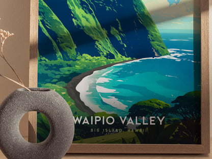 ワイピオ渓谷、ハワイ島