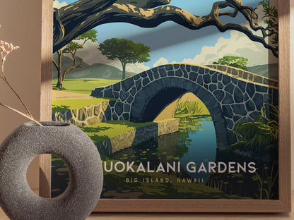 リリウオカラニ庭園、ハワイ島