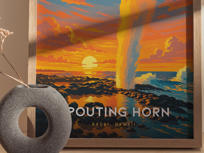 Spouting Horn, Kauai, Hawaii