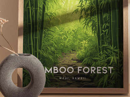 竹林、マウイ島、ハワイ