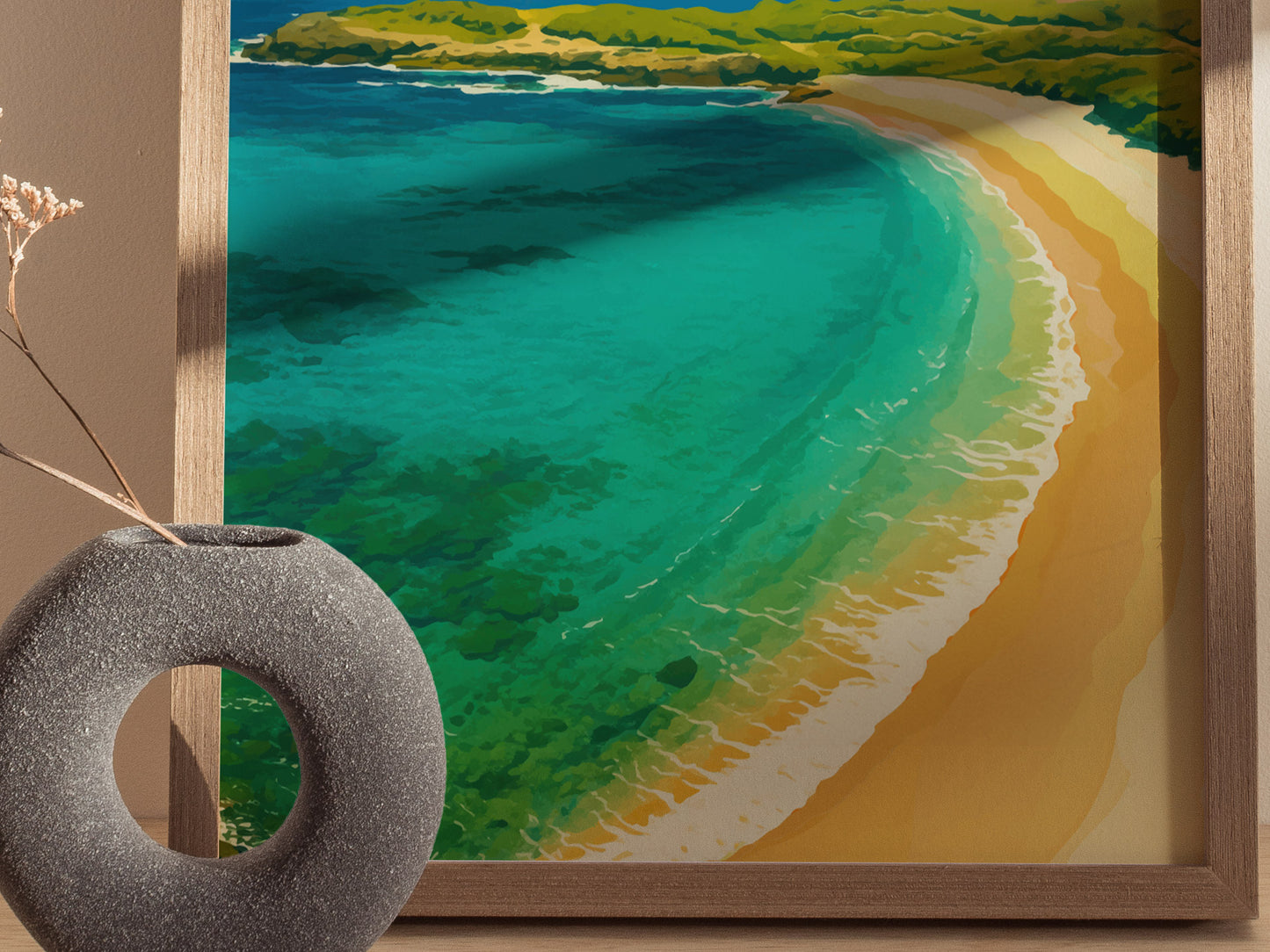 ハワイ島ハプナビーチ