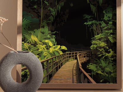 サーストン溶岩洞窟、ハワイ島