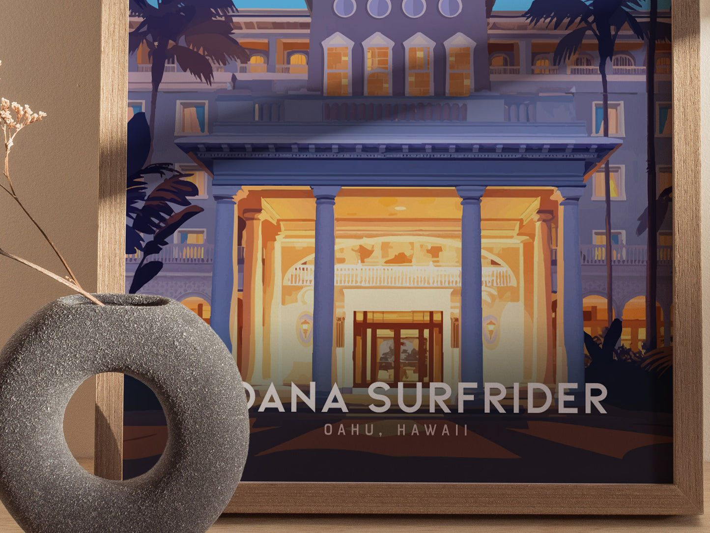 Moana Surfrider Hotel, Oahu, Hawái