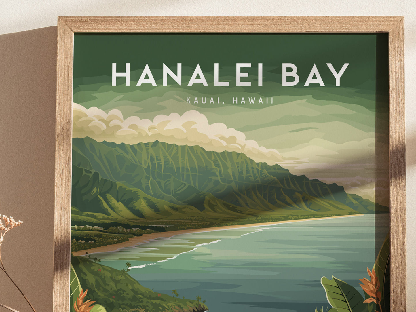 ハワイ、カウアイ島、ハナレイ湾