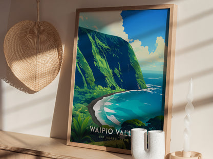 ワイピオ渓谷、ハワイ島