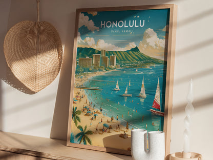 ホノルル、オアフ島、ハワイ