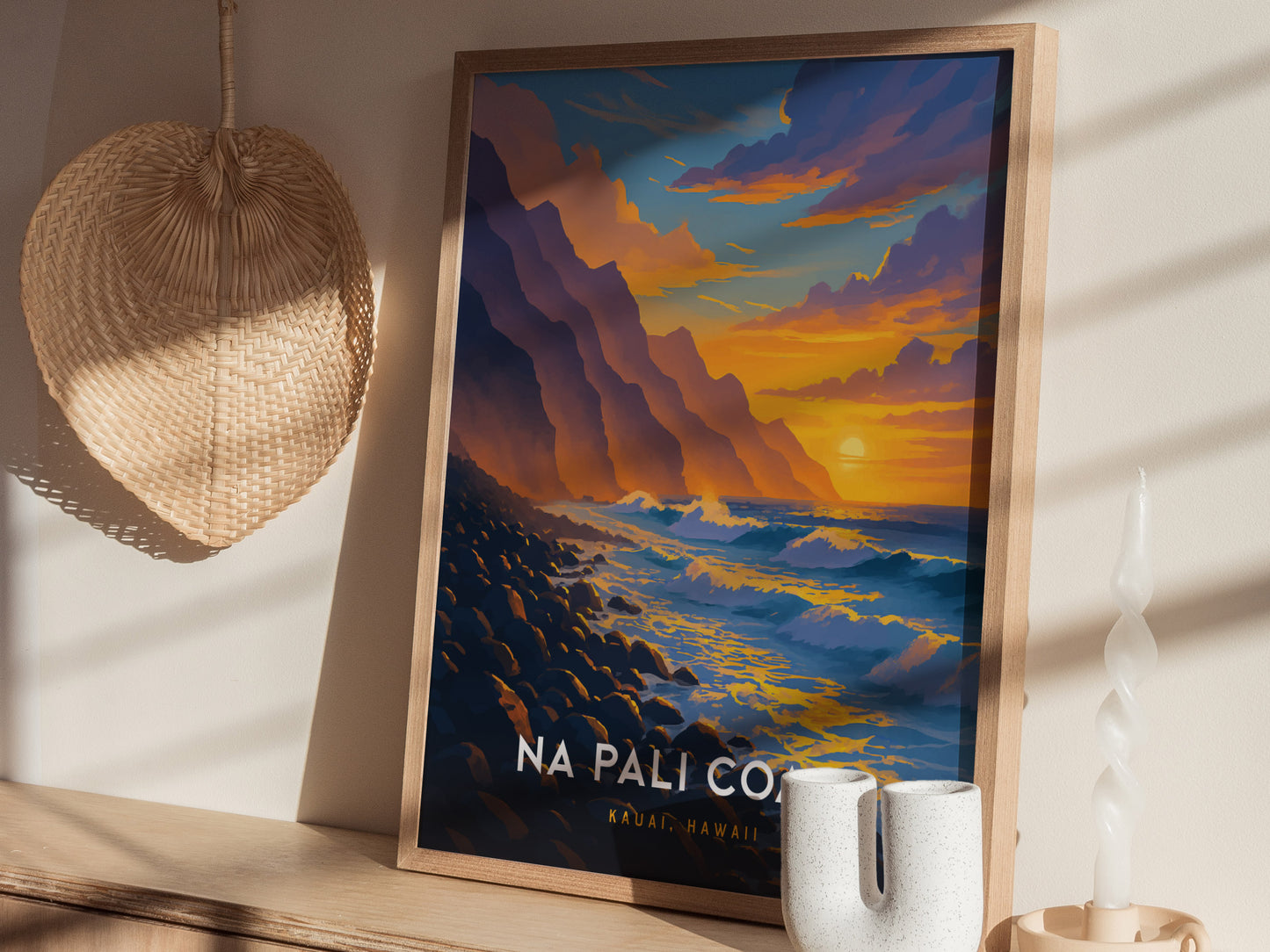 ハワイ、カウアイ島、ナ・パリ・コースト